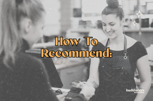 Two women buyinf things in a store with text, How to recommend